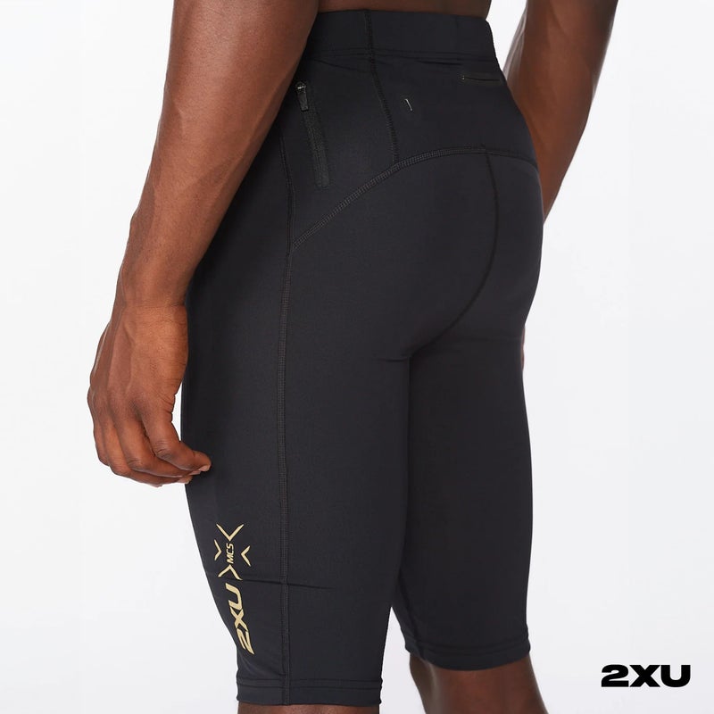 2XU Mcs Run Compression Short, Black/Black Reflective, X-Large - Image 2